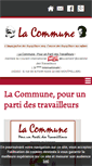 Mobile Screenshot of lacommune.org